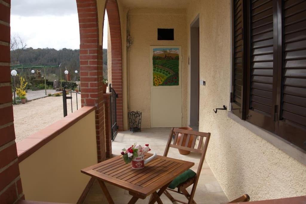 Casa Vacanze Podere San Giusto Volterra Eksteriør bilde