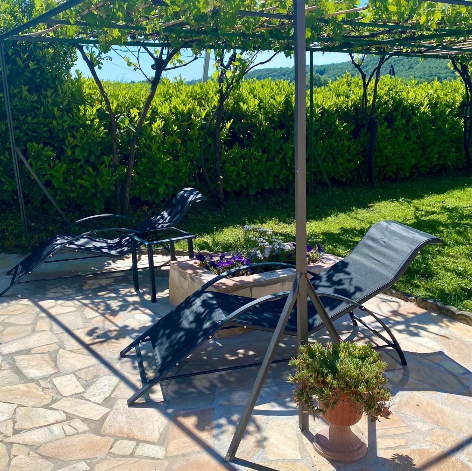 Casa Vacanze Podere San Giusto Volterra Eksteriør bilde